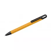 żółty - Długopis metalowy SOFI