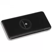 czarny - Powerbank indukcyjny 8000 mAh