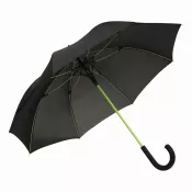 czarny, jasnozielony - Automatyczny parasol