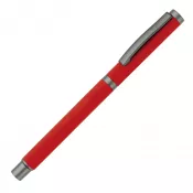 czerwony - Metalowy długopis New York