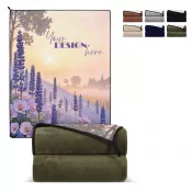 Dwuwarstwowy koc coral fleece 120 × 150 cm (500 g/m²) sublimacja