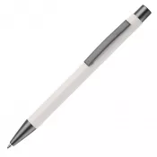 biały - Długopis metalowy New York