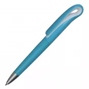 jasnoniebieski - Długopis reklamowy plastikowy CISNE