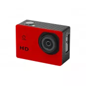 czerwony - Komir kamera sportowa