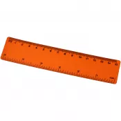Pomarańczowy - Linijka Rothko PP o długości 15 cm