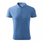 Błękitny - Męska koszulka polo 200 g/m² PIQUE  POLO 203