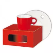 Czerwony błysk - P/713 Pudełko na filiżankę z okienkiem