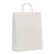 Torba prezentowa papierowa duża 90 g/m² PAPER TONE L Bialy