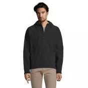 Softshell męski z kapturem 340 g/m² Sol's REPLAY MEN