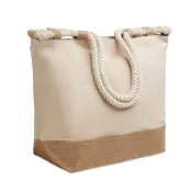 Torba plażowa z płótna i juty 280 g/m² MAKENKE