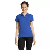 Koszulka polo damska piqué 210 g/m² Sol's PEOPLE Niebieski