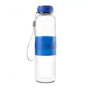 niebieski - Szklana butelka Marane 550 ml
