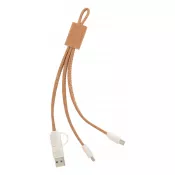 naturalny - Koruku kabel USB do ładowania
