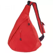 czerwony - Plecak reklamowy na jedno ramię CORDOBA