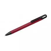 czerwony - Długopis metalowy SOFI