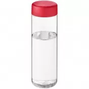 Czerwony-Przezroczysty - H2O Vibe 850 ml screw cap water bottle