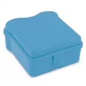 niebieski - Lunchbox w kształcie kanapki