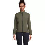 Kurtka softshell damska 2-warstwowa Sol's RACE WOMEN Army