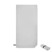 Ręcznik plażowy z mikrofibry 80x160 cm 200 g/m² WAXOFF Szary