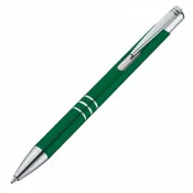 zielony - Długopis metalowy anodyzowany