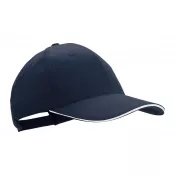 ciemno niebieski - Rubec czapka z daszkiem