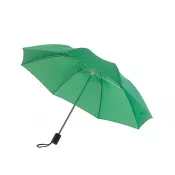 zielony - Parasol składany ręcznie REGULAR