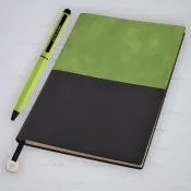 zielony - Notes A5 i długopis REPORTER Pierre Cardin