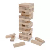 drewniany - Drewniana gra w układanie wieży