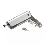 Śrubokręt z 6 końcówkami i lampką LED ALUTOOL