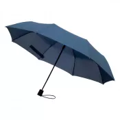 granatowy - Składany parasol sztormowy Ticino
