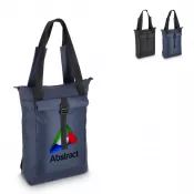 Plecak na laptopa rPET 600D Navi 36 x 40 x 10 cm