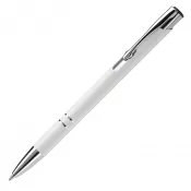 biały - Długopis metalowy Alicante Special