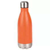 pomarańczwy - Butelka stalowa PARKY 600 ml