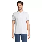 Koszulka polo unisex z prążkiem Sol's PALERMO