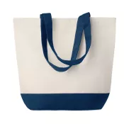Torba płócienna z kieszenią 280 g/m² KLEUREN BAG Niebieski