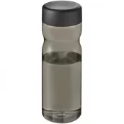 Ciemnografitowy-Czarny - H2O Eco Base 650 ml screw cap water bottle