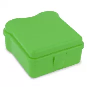 jasnozielony - Lunchbox w kształcie kanapki