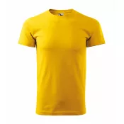 Żółty - Koszulka bawełniana 200 g/m² HEAVY NEV 137