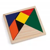 wielokolorowy - Puzzle tangram
