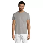 Koszulka unisex bawełniana 150 g/m² Sol's REGENT Szary Melanż