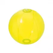żółty - Nemon piłka plażowa (ø28 cm)