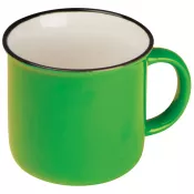 zielony - Kubek ceramiczny 350 ml