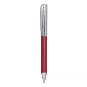 czerwony - Metalowy długopis ADORNO