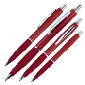 czerwony - Długopis plastikowy JEKATERINBURG