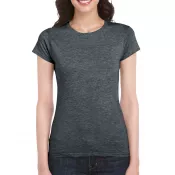 Dark Heather - Koszulka bawełniana 150 g/m² Gildan SoftStyle™ - DAMSKA