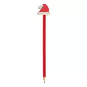 czerwony - Ramsvika Ołówek świąteczny, bałwan