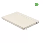 Notes A5 z recyklingu 80 kartek w linię MITO NOTE Bialy