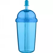 błękitny - Kubek podróżny 500 ml