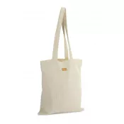 beżowy - Torba z tkaniny przypominającej sztruks CORDELLA