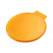 pomarańcz - Lusterko damskie do torebki Thiny ø62 mm